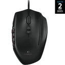 Ver imagem 1 de Mouse Gamer G600 MMO 8200 DPI PC - Logitech
