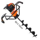 Ver imagem 2 de Perfurador de Solo 2T Vulcan VPS520 Broca 80x10cm + Extensor de 30cm Ideal Para Todos Tipos de Solo