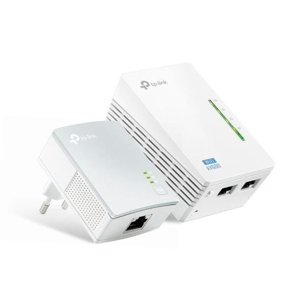 Extensor de Alcance Wi-Fi PowerLine TP-Link TL-WPA4220KIT - 300Mbps - Transforme sua Rede Elétrica - 1
