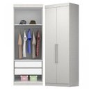 Ver imagem 3 de Guarda-Roupa Casal com Cabeceira 8 Peças Modena V Demóbile