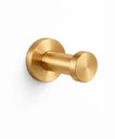 Ver imagem 3 de Kit Dois Ganchos Aço Inox 304 Adesivo 3M Dourado Escovado
