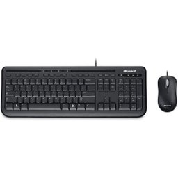 Kit Teclado e Mouse Microsoft Wired Desktop 600 - USB - APB-00005 - 1