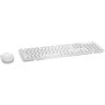 Kit Teclado e Mouse Wireless Branco KM636 - Dell - 3