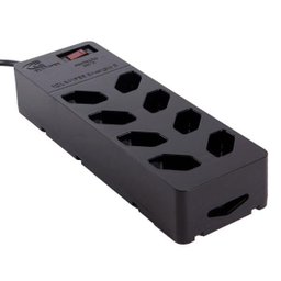 Filtro de Linha 8 Tomadas Iclamper Energia 8 - Proteção Contra Surto Elétrico - 13000 Preto - 1 Filtro de Linha 8 Tomadas Iclamper Energia 8 - Proteção Contra Surto Elétrico - 13000 Preto - 1