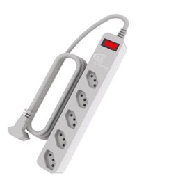 Dps - 5 Tomadas - Clamper Iclamper Energia 5 - Branco - 10871 - 1 Dps - 5 Tomadas - Clamper Iclamper Energia 5 - Branco - 10871 - 1