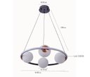 Ver imagem 4 de Pendente Jabuticaba 60cm Mesa Balcão Gourmet Sala Quarto