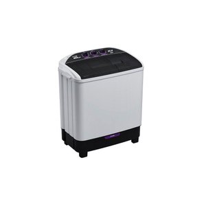 Tanquinho Semiautomático Twin Tub 2 em 1 4,6kg Praxis Branco 110v