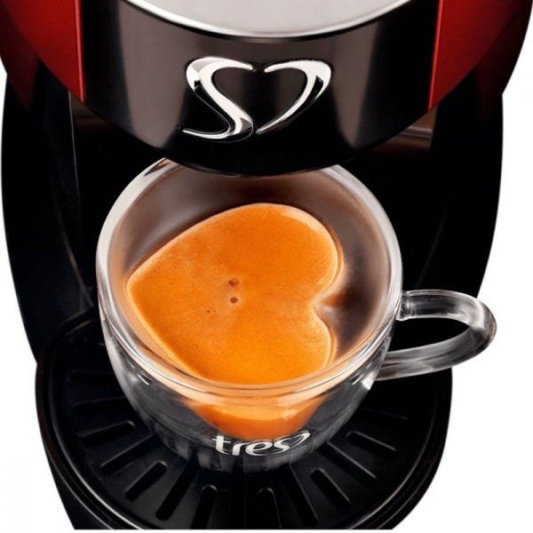 Cafeteira Espresso Três Corações Touch Vermelha - 110V - 4