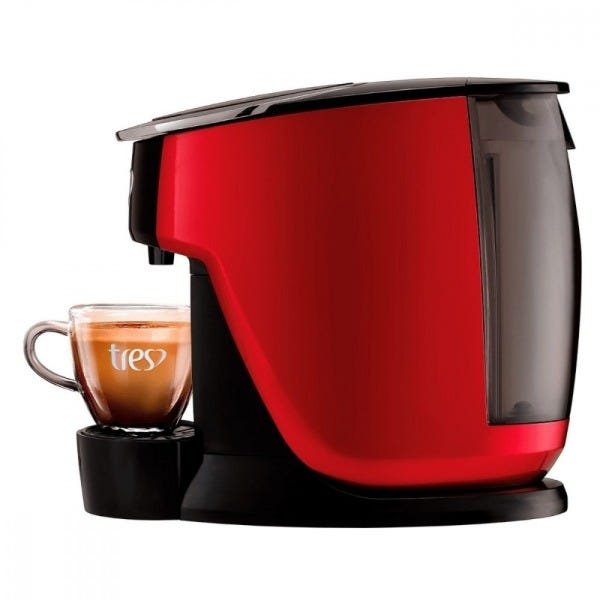 Cafeteira Espresso Três Corações Touch Vermelha - 110V - 3