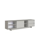 Ver imagem 1 de Rack para TV até 65 Polegadas 180cm com Nichos 2 Gavetas Linea Arenas