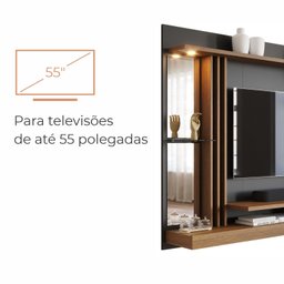 Painel de Tv 55 Babus Petra - Moderno 5 Prateleiras - 4