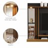 Painel de Tv 55 Babus Petra - Moderno 5 Prateleiras - 3