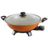 Panela Elétrica Wok BPE01LR Tampa Em Vidro Britânia 127V - 1