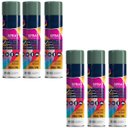 Ver imagem 1 de Tinta Spray 400ml Verde Escuro Uso Geral em Aço Ferro Gesso Cerâmica Couro | Universo | Kit 06 Un