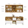 Cozinha Modulada com 4 Peças Burguesa Premium Mdf Nesher - 7