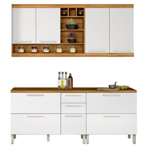 Cozinha Modulada com 4 Peças Burguesa Premium Mdf Nesher