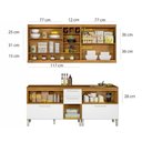 Ver imagem 3 de Cozinha Modulada com 4 Peças Burguesa Premium Mdf Nesher