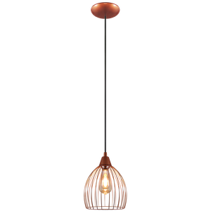 Pendente Aramado Balloon Cobre Sala Quarto Cozinha Banheiro