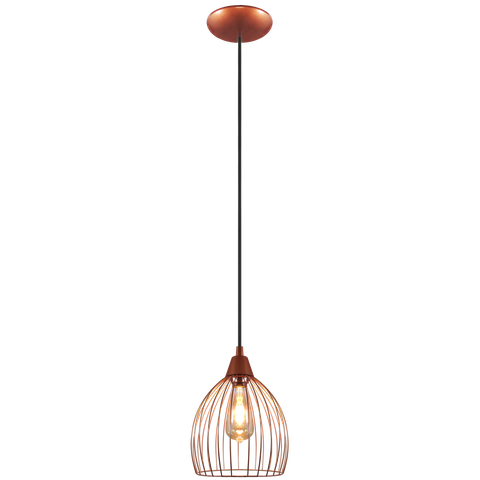 Pendente Aramado Balloon Cobre Sala Quarto Cozinha Banheiro