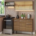 Ver imagem 1 de Armário de Cozinha Compacta 165cm Rustic Emilly Madesa 04