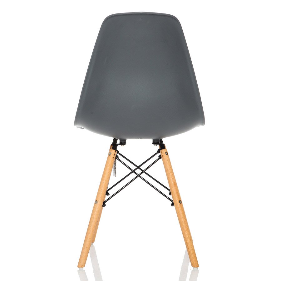 Kit 6 Cadeiras Charles Eames Eiffel Dsw - Cinza Escuro - Kza Bela - 5