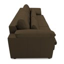 Ver imagem 7 de Sofá Retrátil Manual Sala de Estar Nolan Bipartido 297cm Conforto Premium em Couro Cappuccino G58 -