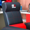 Ver imagem 2 de Poltrona Gamer Com Encosto Reclinável Para Mesa Apoio De Copo
