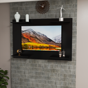 Ver imagem 4 de Painel de Tv até 50 Pol Amanda Minimalista C/ Prateleira Mdf:preto