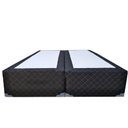 Ver imagem 1 de Cama Box Queen Bipartido NK Camas Poliéster Preto 40x158x198