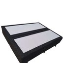 Ver imagem 2 de Cama Box Queen Bipartido NK Camas Poliéster Preto 40x158x198