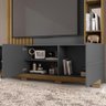 Estante Home para Tv até 70 Polegadas Space Cinza Caemmun - 5