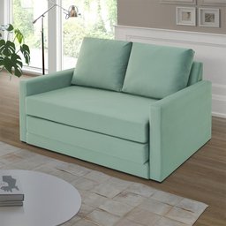 Sofá Simi 2 em 1 Sofá Cama Verde Estofama - 1