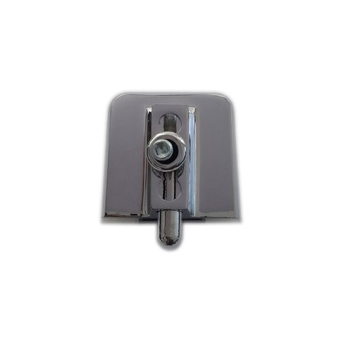 Trinco para porta e janela de vidro temperado blindex (1335) - Cromado