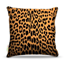 Almofada 40 x 40cm Nerderia e Lojaria leopardo pele colorido - 1