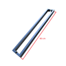 Puxador Scabello Petra 40x20 80cm - Polido - 1
