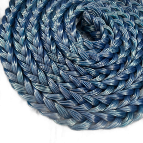 20 Metros - Cordão Nylon Polipropileno para Rodapés de Pisos e Carpetes:Azul Noturno