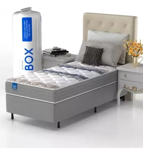 Ver imagem 2 de Kit com 2 Colchões Solteiro D28 a Vácuo Alto Conforto 14cm