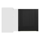 Ver imagem 6 de Armário Aéreo de Canto com Adega Acoplada Madesa Lux 1 Porta Branco/Preto
