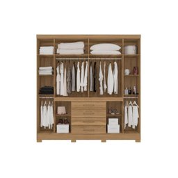 Guarda-Roupa Casal 8 Portas New Realce Amendola - 4