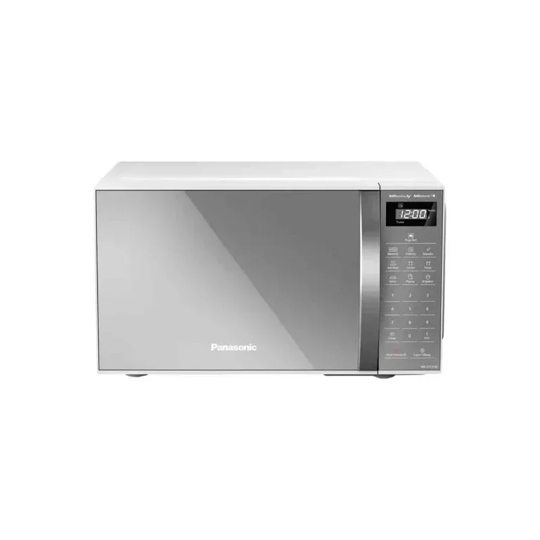 Micro-ondas Panasonic , Branco, Nn-st25lwrun, 21l, Porta Espelhada, 110v