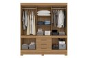 Ver imagem 4 de Guarda-Roupa Casal New Murano 10 Portas Amendola
