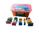 Ver imagem 2 de Maleta Blocos de Montar Plugando Ideias Lego 80 Peças