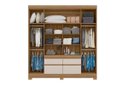 Ver imagem 4 de Guarda-Roupa Casal Bilbao 4 Portas Amendola Off-White