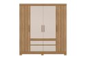 Ver imagem 3 de Guarda-Roupa Casal Bilbao 4 Portas Amendola Off-White
