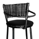 Ver imagem 2 de Jogo 2 Cadeirinhas Alimentação Bebê Encosto Preto