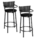 Ver imagem 1 de Jogo 2 Cadeirinhas Alimentação Bebê Encosto Preto