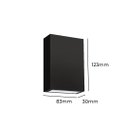 Ver imagem 4 de Arandela Led Apus 4w 3000k Branco Quente Bivolt Preto