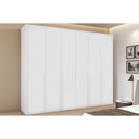 Ver imagem 1 de Guarda Roupa 6 Portas e 6 Gavetas Imperatore Branco - Lopas
