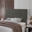 Ver imagem 5 de Cabeceira Cama Box Casal Queen Size Luana 160cm Veludo Cinza