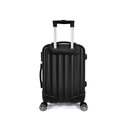 Ver imagem 2 de Mala de Bordo 10Kg ABS 4 Rodas  Preta Prizi